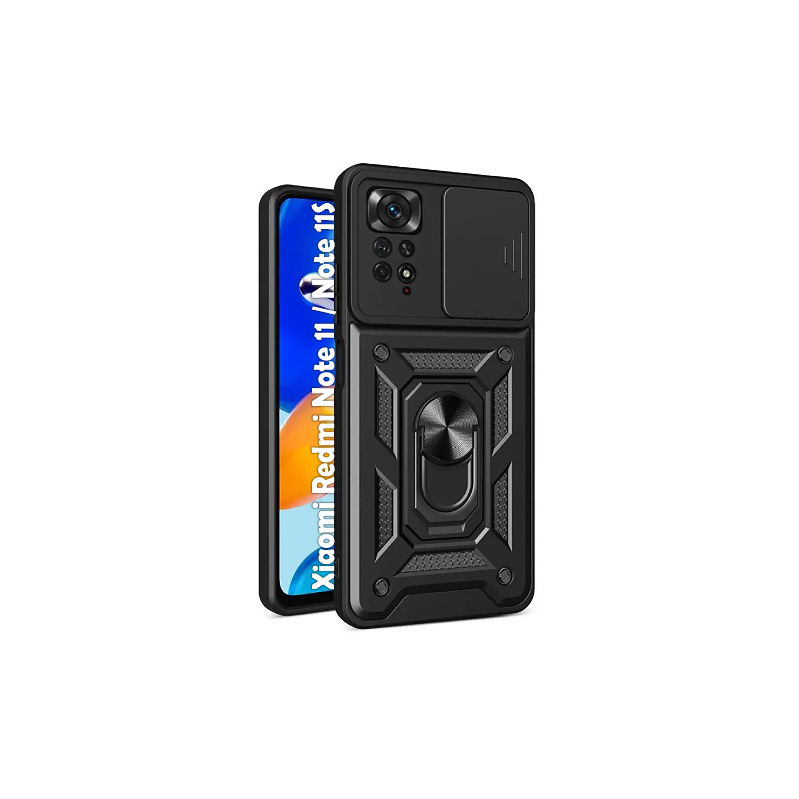 Чехол для мобильного телефона BeCover Military Xiaomi Redmi Note 11 / Note 11S Black (707413)