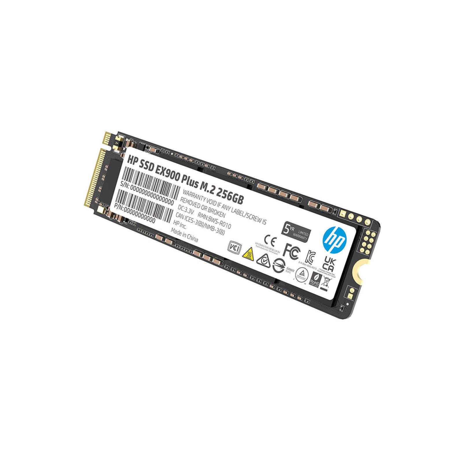 Накопитель SSD M.2 2280 512GB EX900 Plus HP (35M33AA)