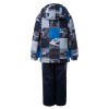 Комплект верхней одежды Huppa REX 45080014 тёмно-синий с принтом/тёмно-синий 110 (4741468877709) изображение 2