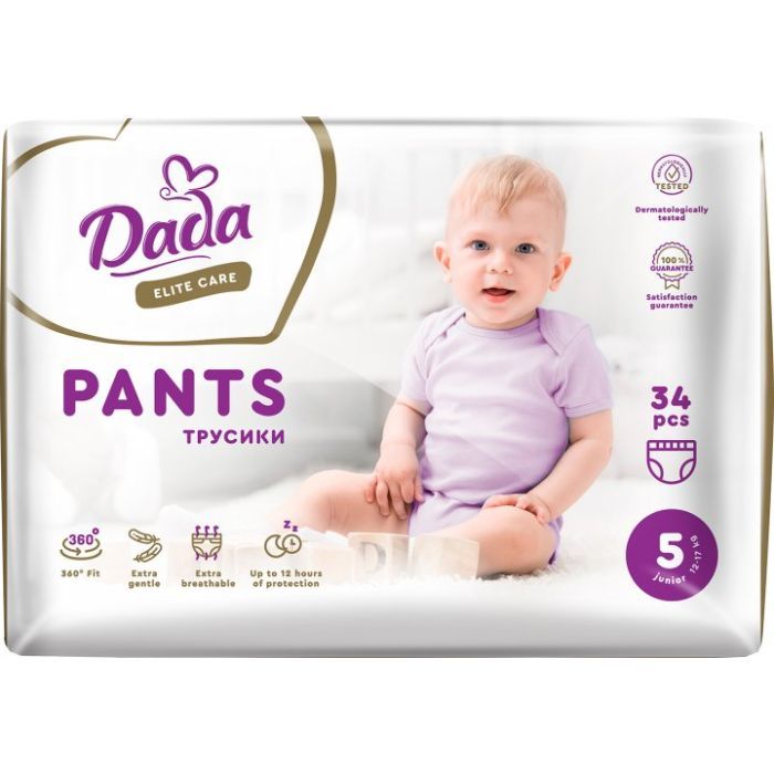 Подгузники Dada Elite Care 5 Junior (12-17 кг) 34 шт (4820174980740)