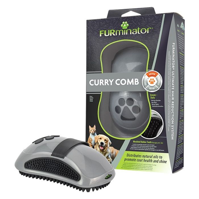 Фурминатор для животных FURminator Расческа-щетка для собак и кошек 12.5х6.5х4 см (8117940144694)
