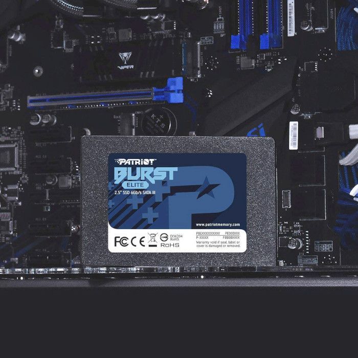 Накопичувач SSD 2.5" 120GB Burst Elite Patriot (PBE120GS25SSDR) зображення 4