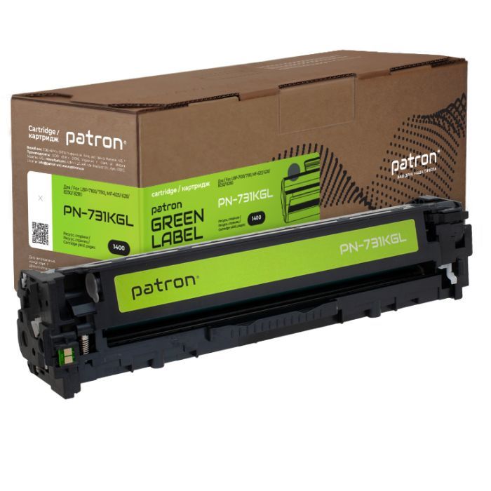 Картридж Patron Canon 731 Green Label, black (PN-731KGL)