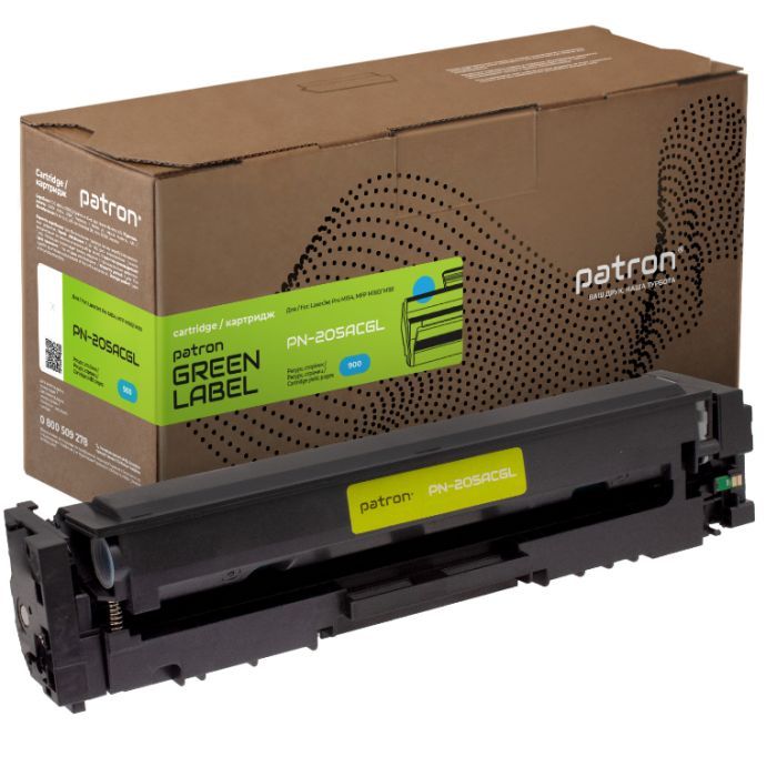 Картридж Patron HP 205A (CF531A) Green Label, cyan (PN-205ACGL)