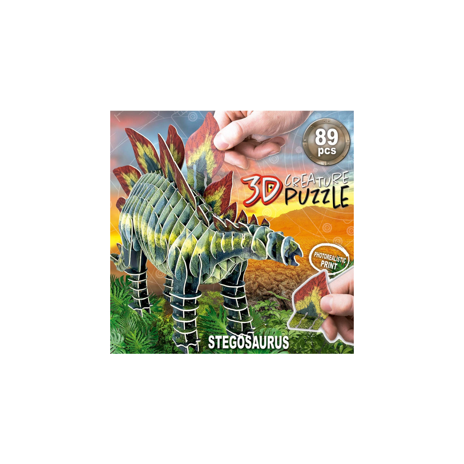 Пазл Educa 3D Educa Стегозавр (6337224) изображение 2