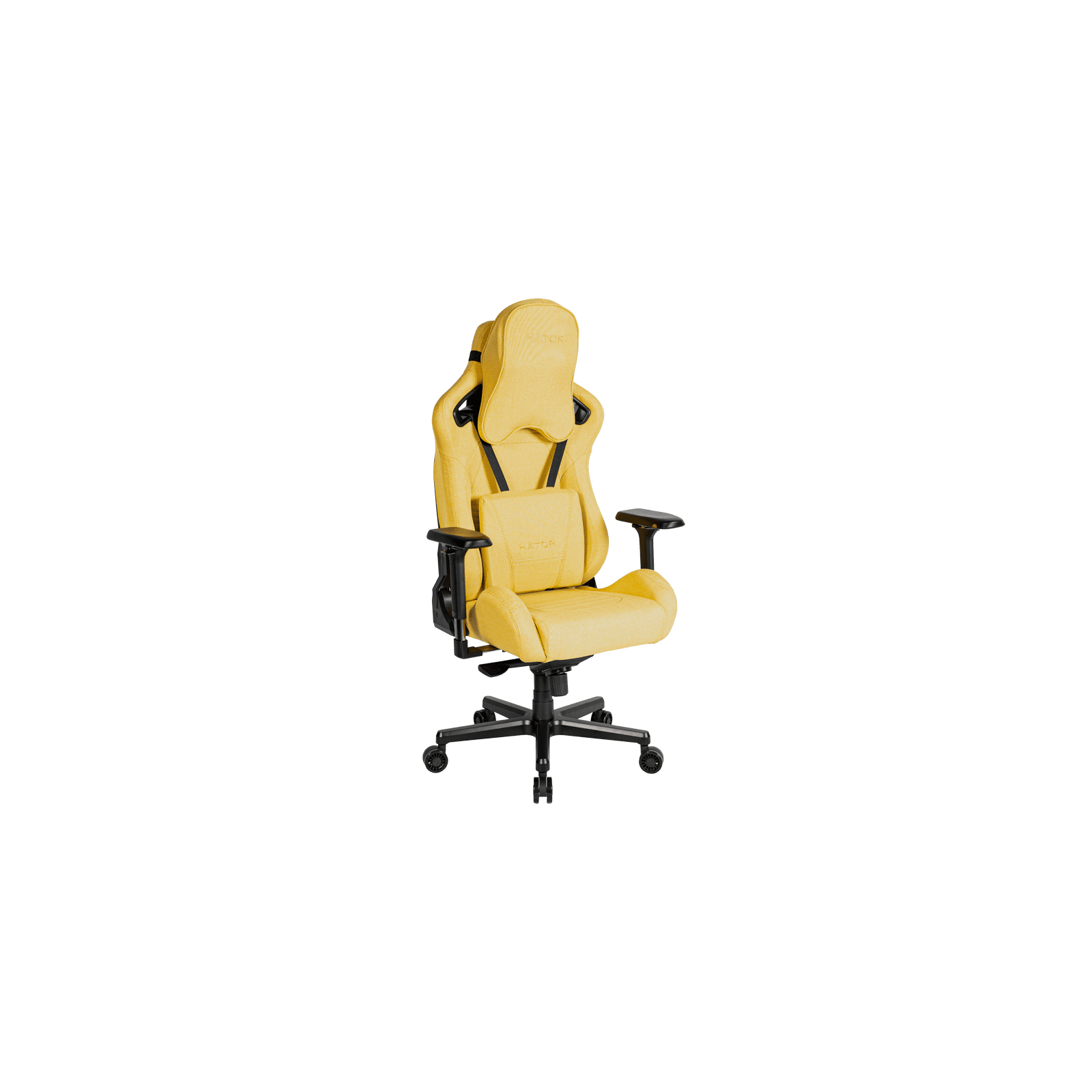 Кресло игровое Hator Arc Fabric Saffron Yellow (HTC-995) изображение 2