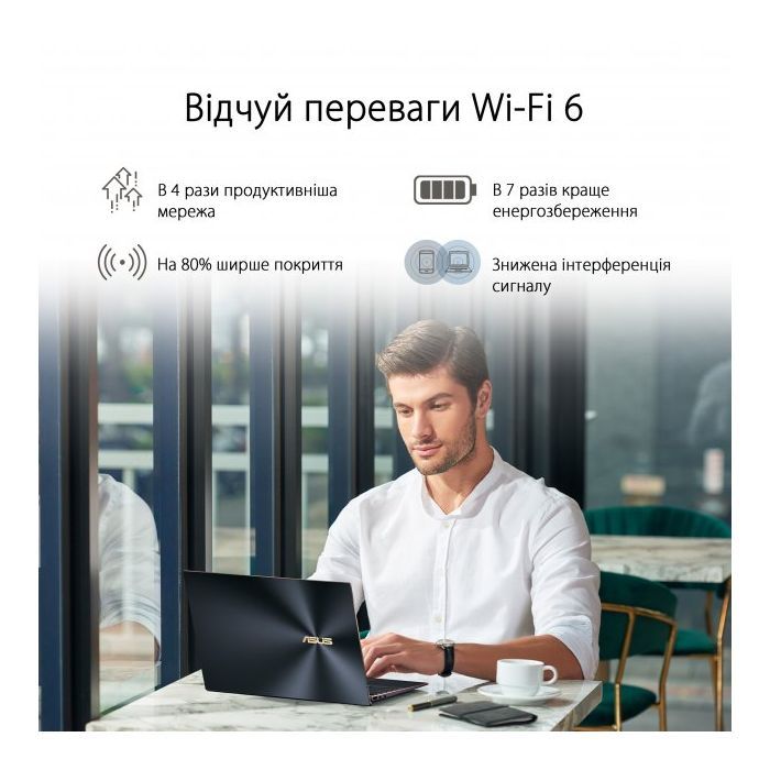 Сетевая карта Wi-Fi ASUS USB-AX56 AX1800 USB 3.0 WPA3 MU-MIMO OFDMA (USB-AX56) изображение 6
