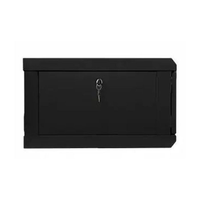 Шафа настінна Hypernet 6U 19" 600x500 (WMNC-500-6U-FLAT-BLACK) зображення 2