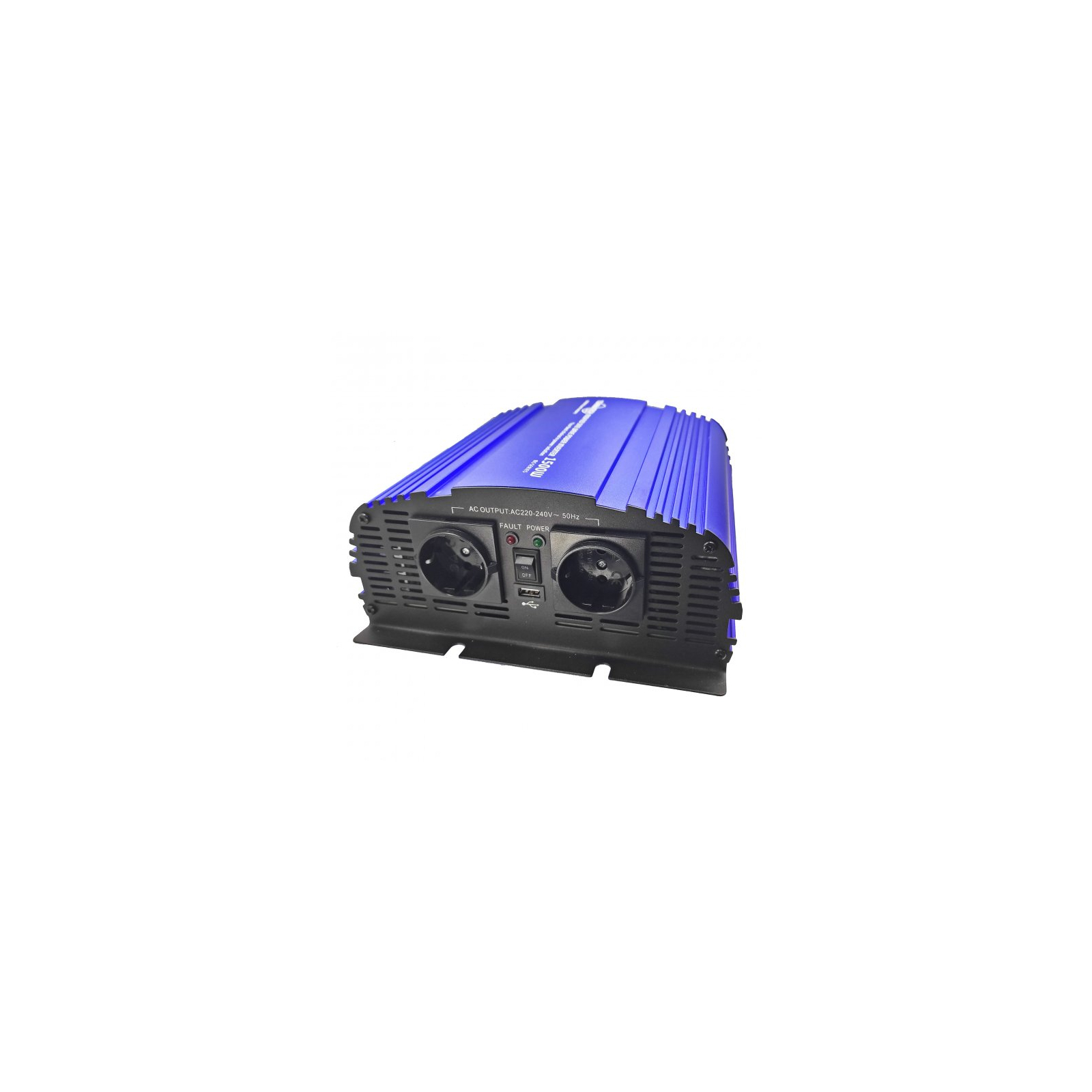 Автомобильный инвертор 12V/220V MS-1500 1800W, approximate sinusoid, USB, Shuko*2 Tommatech (29446)