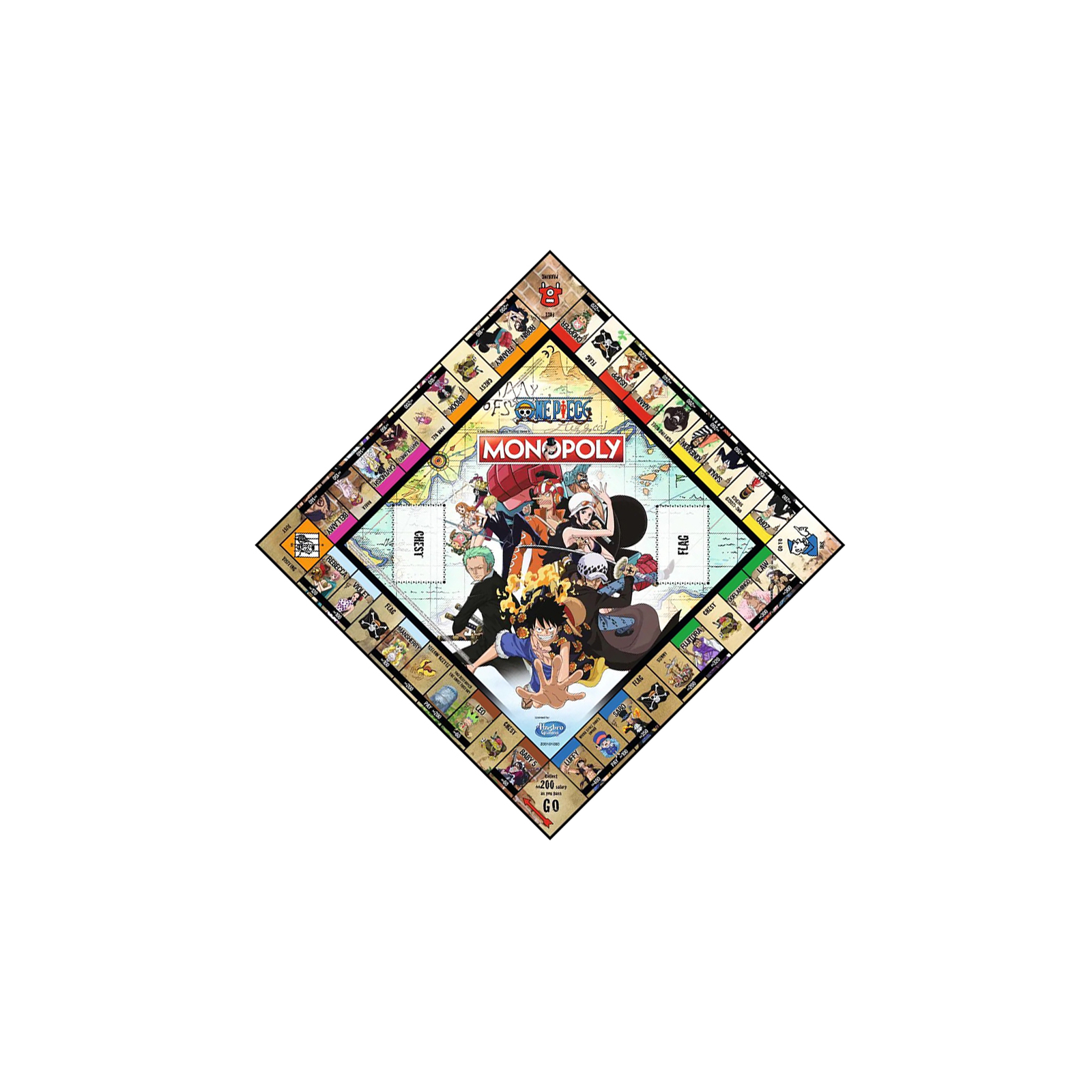 Настільна гра Winning Moves One Piece Monopoly (36948) зображення 2