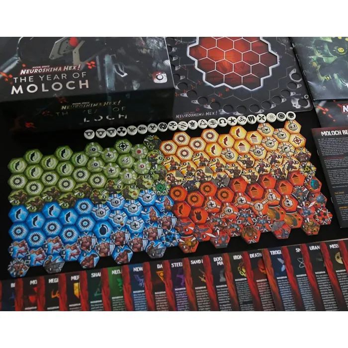 Настільна гра Portal Games Neuroshima Hex 3.0 The Year of Moloch (Нейрошима Хекс 3.0 Рік Молоха), Англійська (5902560383621) зображення 7