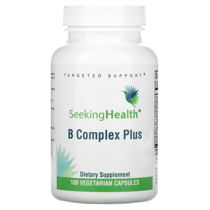 Витамин Seeking Health B-Комплекс, B Complex Plus, 100 вегетарианских капсул (SKH-52016)