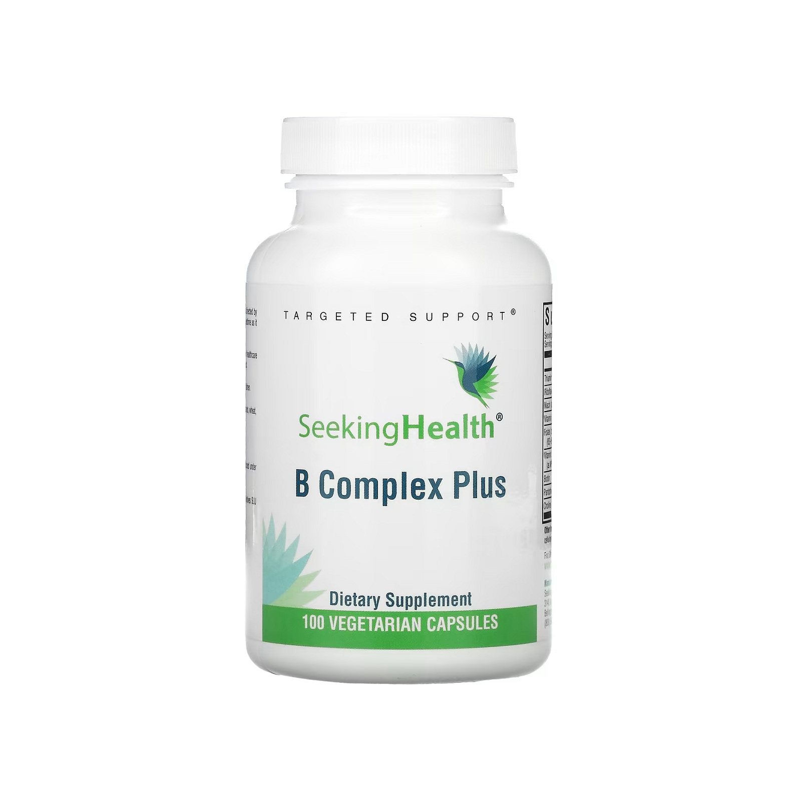 Вітамін Seeking Health B-комплекс, B Complex Plus, 100 вегетаріанських капсул (SKH-52016)