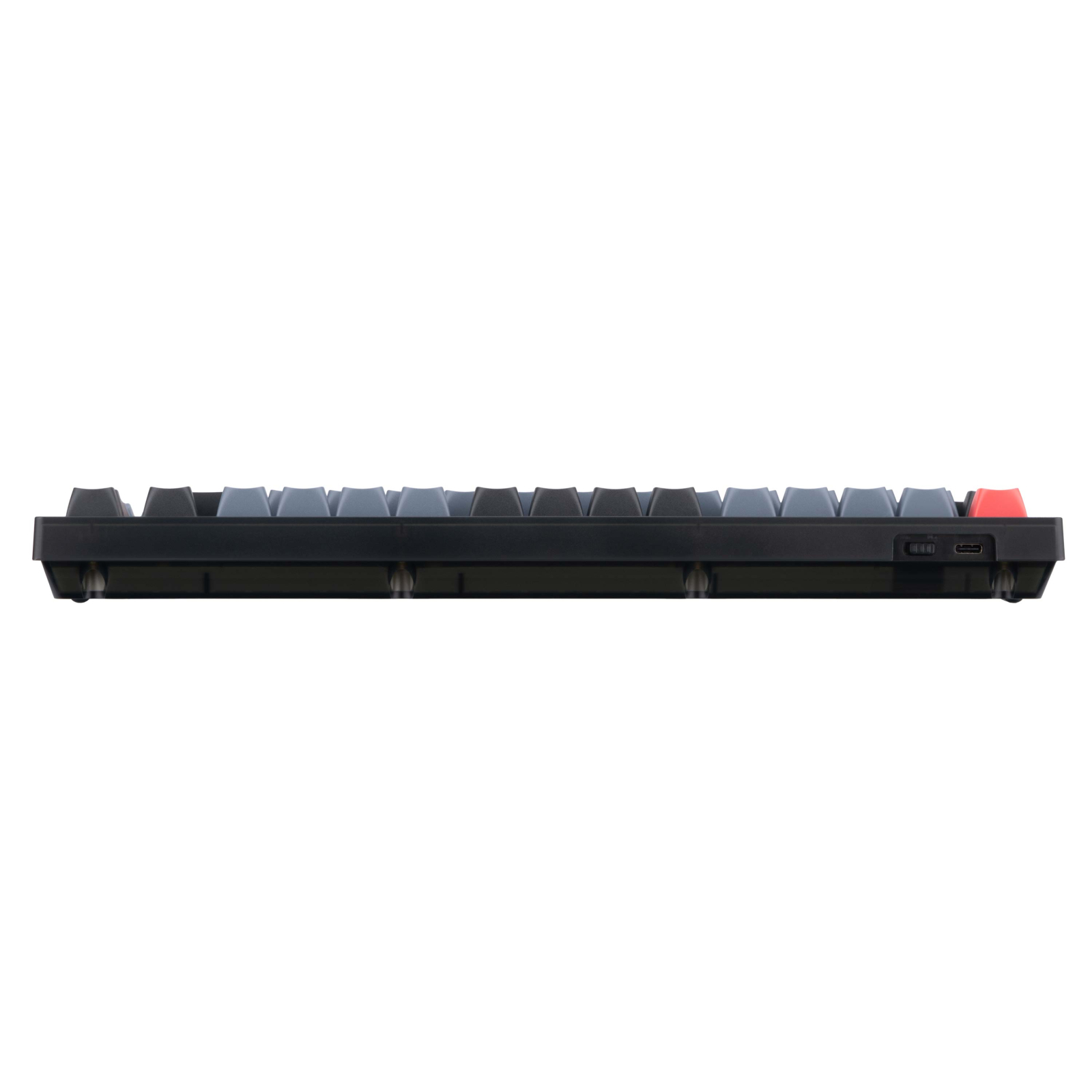 Клавіатура Keychron V1 84 Key QMK Gateron G PRO Red Hot-Swap RGB Knob Frosted Black (V1C1_KEYCHRON) зображення 5