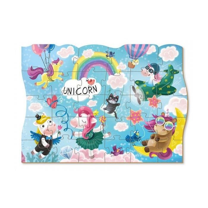 Пазл DoDo Пригоди єдиноріжків, 30 елементів (300416) зображення 2