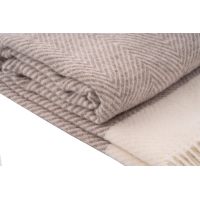 Плед Ardesto Leonardo Bianco 140x200 см, тауп (ART0501LB) зображення 12