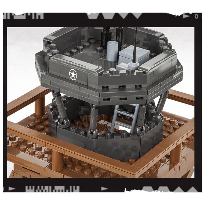 Конструктор Cobi Company of Heroes 3 USA Центр Авиаподдержки, 652 детали (COBI-3042) изображение 8