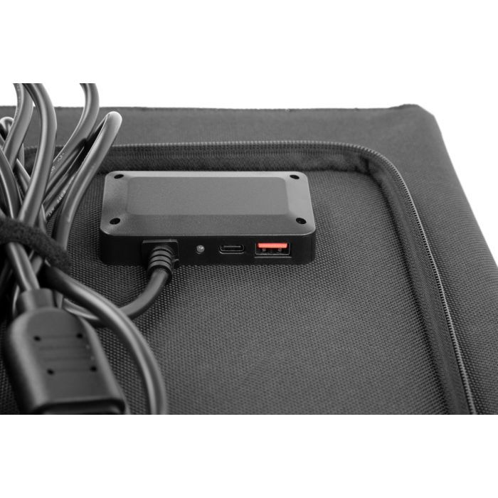 Портативная солнечная панель 2E 60W charger, DC, USB-С PD18W, USB-A 24W (2E-LSFC-60) изображение 6