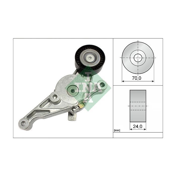 Натяжитель ремня с роликом INA 534 0151 10