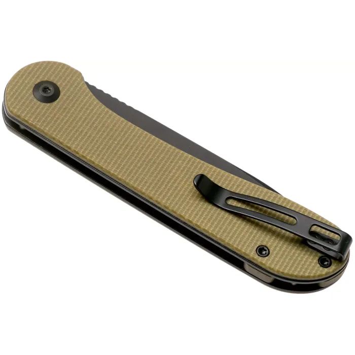 Нож Civivi Button Lock Elementum Olive Micarta (C2103B) изображение 6