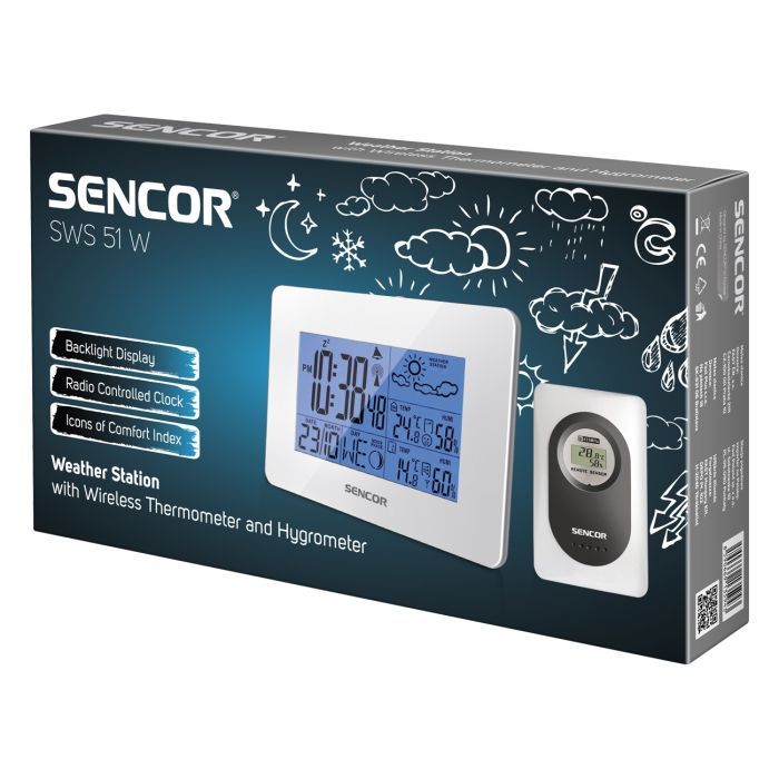 Метеостанція Sencor SWS51W зображення 2
