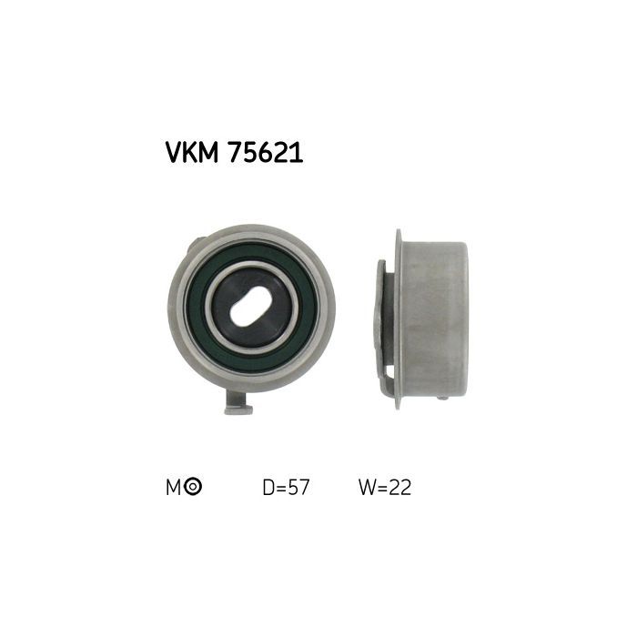 Ролик натягувача ременя SKF VKM 75621