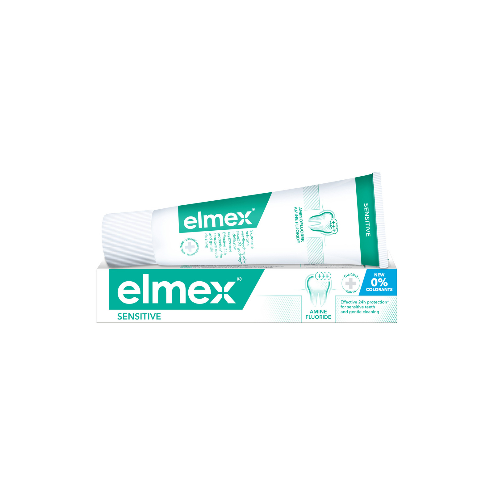Зубная паста Elmex Sensitive с аминофторидом 75 мл (4007965560200) изображение 6