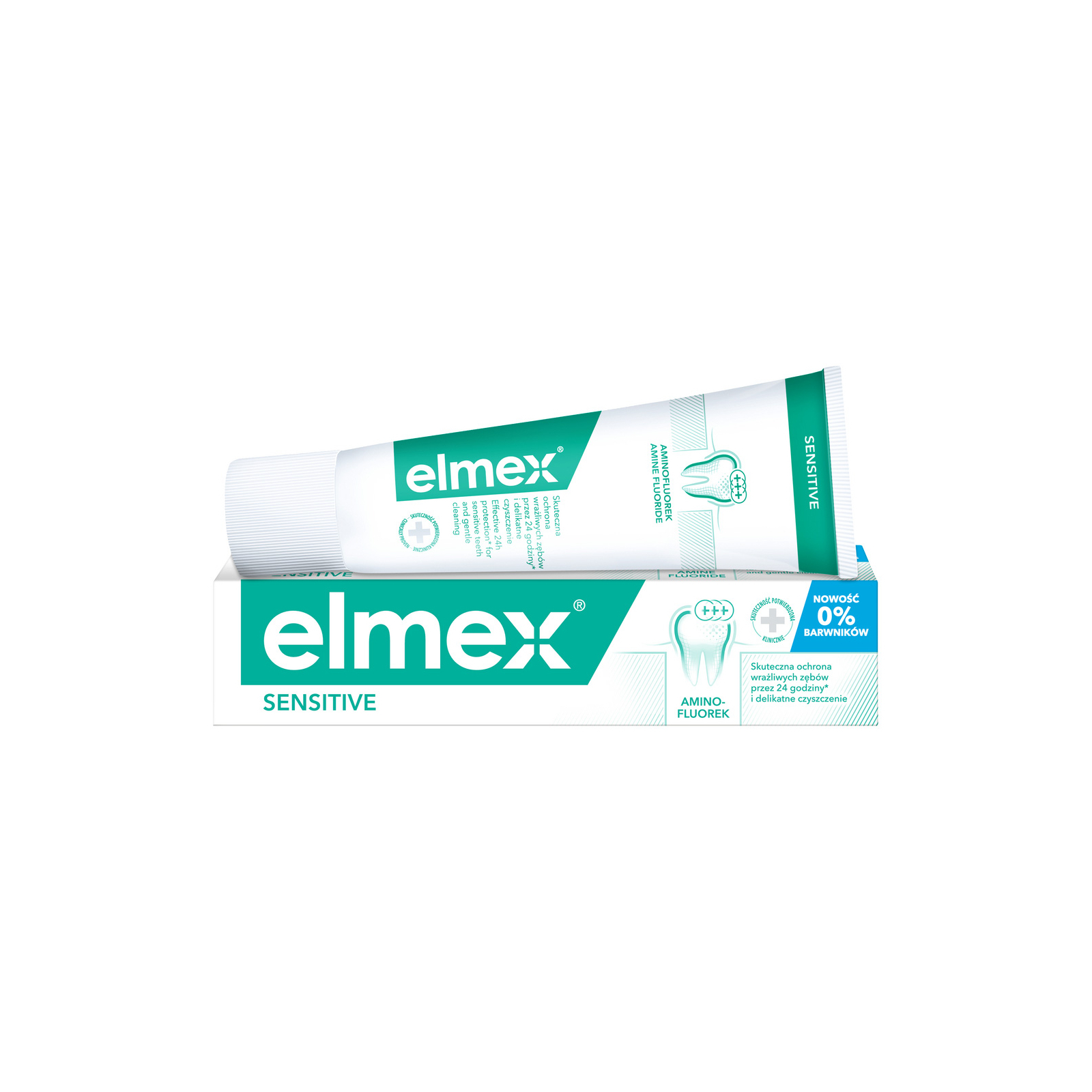 Зубная паста Elmex Sensitive с аминофторидом 75 мл (4007965560200)