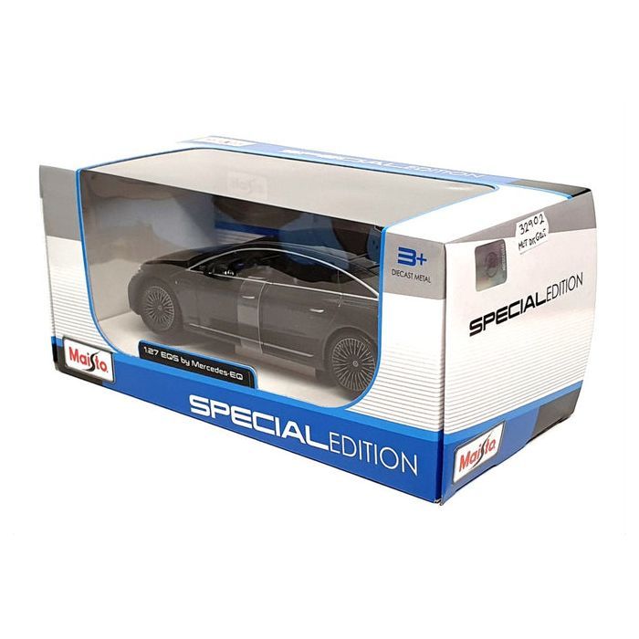 Машина Maisto 2022 Mercedes-Benz EQS сірий металік 1:24 (32902 met. grey) зображення 5
