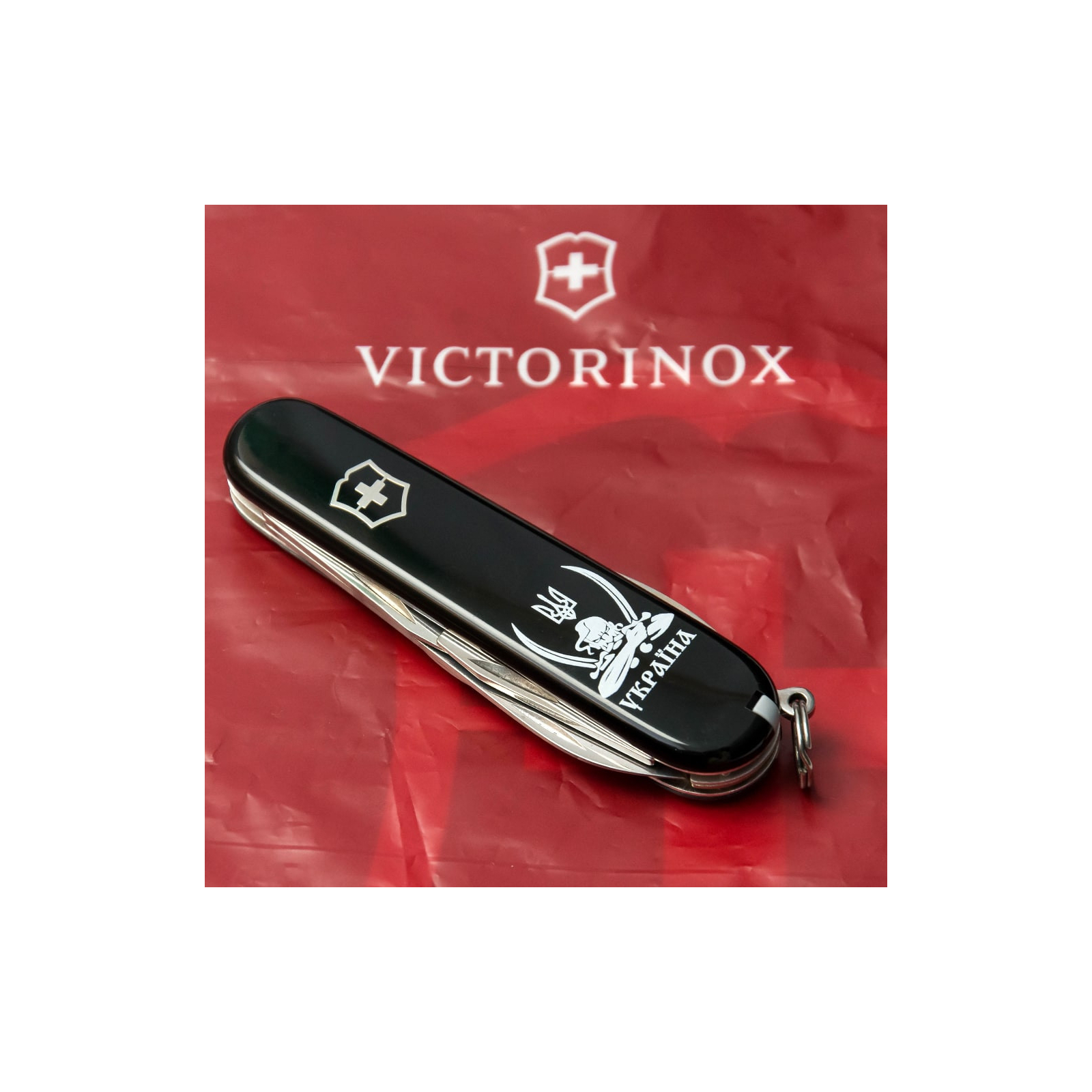 Нож Victorinox Spartan Ukraine Kozak (1.3603.3_T1110u) изображение 2