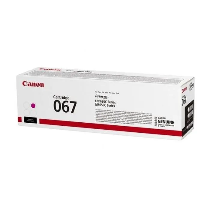 Картридж Canon 067 Magenta 1.25K для MF65x, LBP63x (5100C002AA) изображение 2