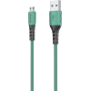 Дата кабель USB 2.0 AM to Micro 5P 1.0m PD-B51m Green Proda (PD-B51m-GR) зображення 2