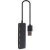 Концентратор Gembird USB 2.0 4 ports black (UHB-U2P4-06) зображення 2