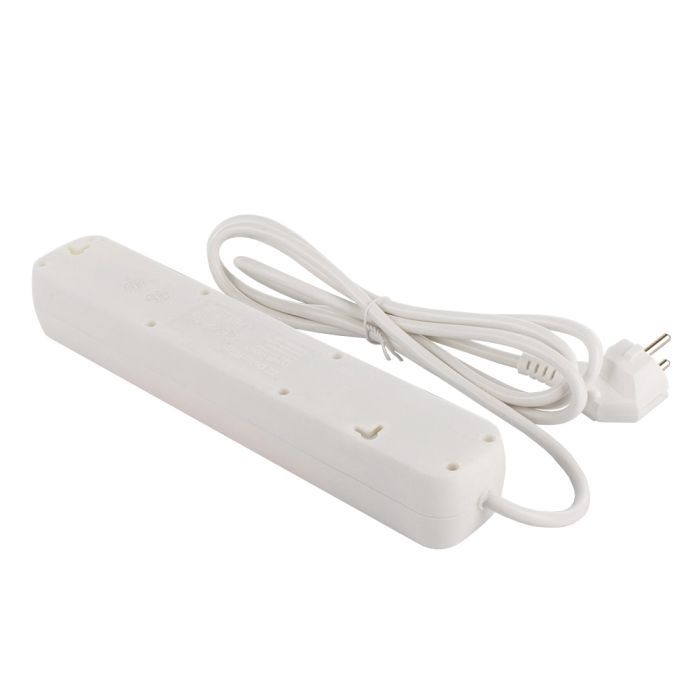 Мережевий фільтр живлення ColorWay CW-PSEA52W, 5 розеток/ 2M white (CW-PSEA52W) зображення 4