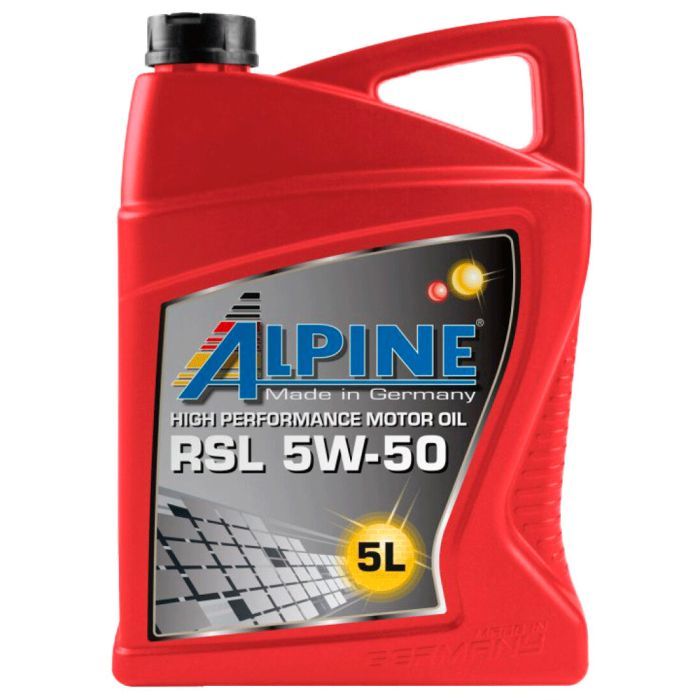 Моторное масло Alpine 5W-50 RSL 5л (1425-5)