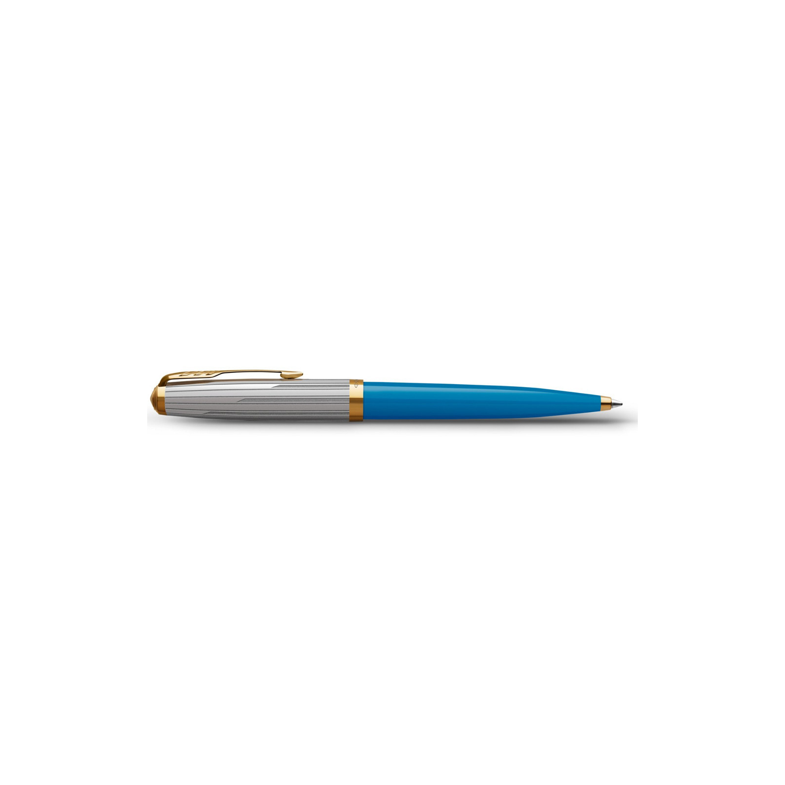 Ручка шариковая Parker 51 Premium Turquoise GT BP (56 432) изображение 3