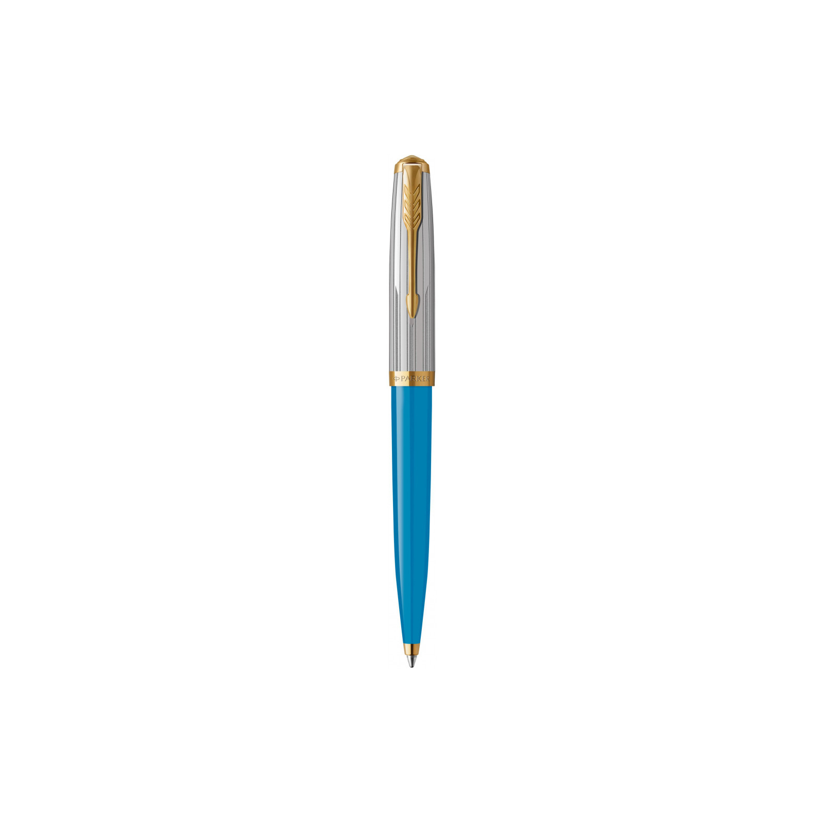 Ручка шариковая Parker 51 Premium Turquoise GT BP (56 432)
