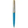 Ручка кулькова Parker 51 Premium Turquoise GT BP (56 432)