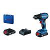 Шуруповерт Bosch GSR 185-LI, 2х2.0 Ah, ЗУ GAL 18V-20, кейс (0.601.9K3.000) изображение 3