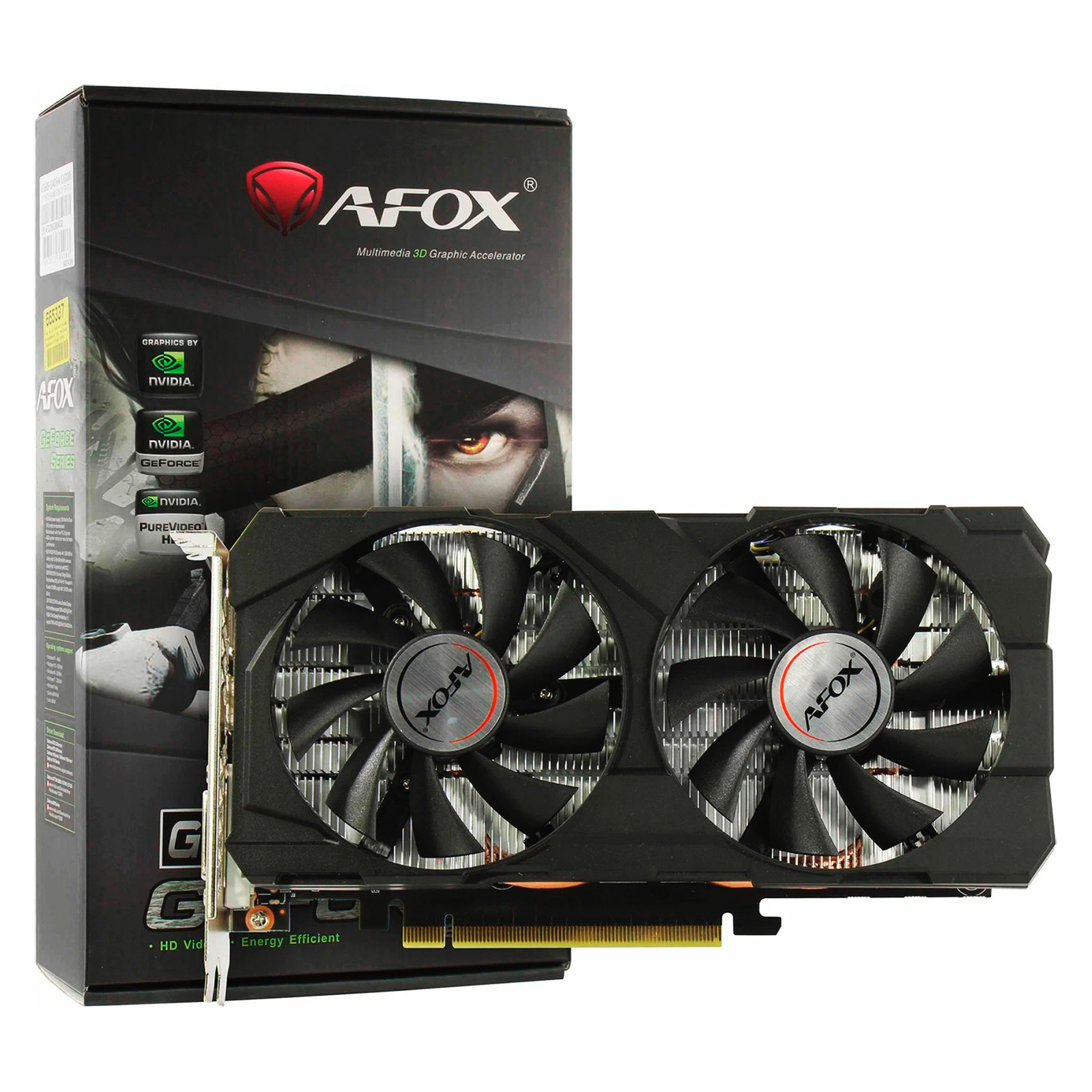 Видеокарта GeForce GTX1660 Ti 6Gb Afox (AF1660TI-6144D6H4)