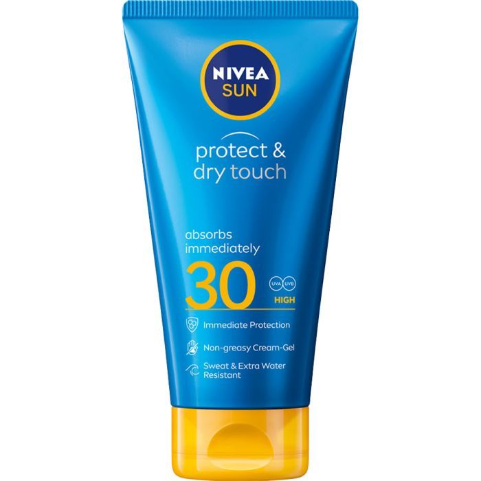 Средство от загара Nivea Sun Солнцезащитный крем-гель Защита и лёгкость SPF 30 175 мл (4005900702579)