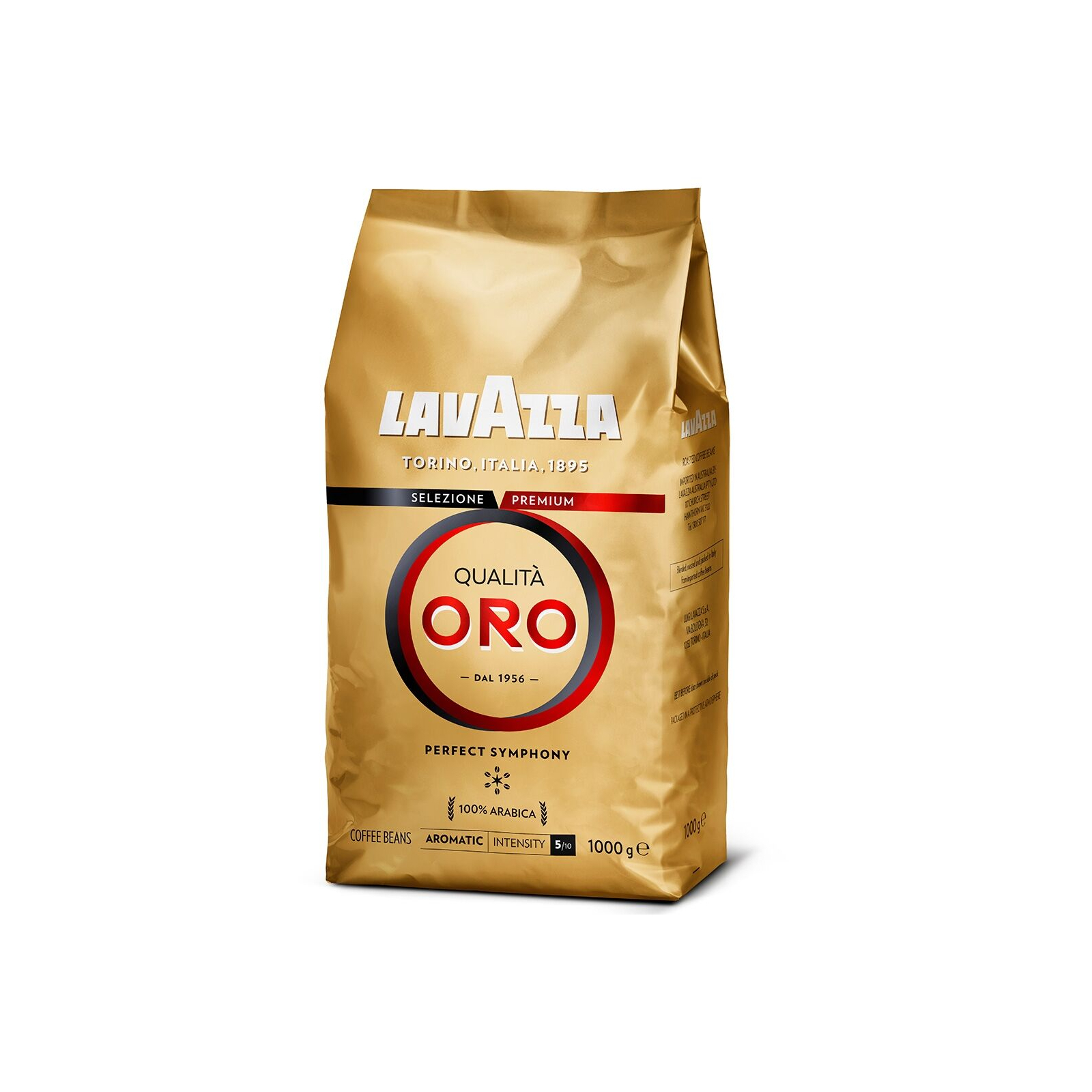 Кофе Lavazza Qualita Oro в зернах 1 кг (8000070020566)