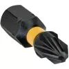 Набор бит DeWALT IMPACT TORSION, ударные, Pozidriv, Pz2, L=25 мм, 5 шт (DT7387T) изображение 3