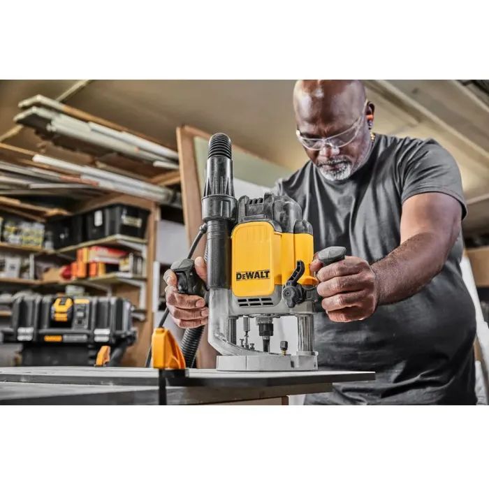 Фрезер DeWALT 9000 - 22000 об/хв, цанговий патрон 12 мм, кейс TSTAK (DWE625KT) зображення 7