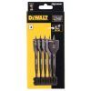Набір свердл DeWALT в касеті для Tough Case, перових EXTREME IMPACT по дереву, 6 шт (DT70832)