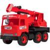 Спецтехника Tigres Авто "Middle truck" кран (красный) в коробке (39487)