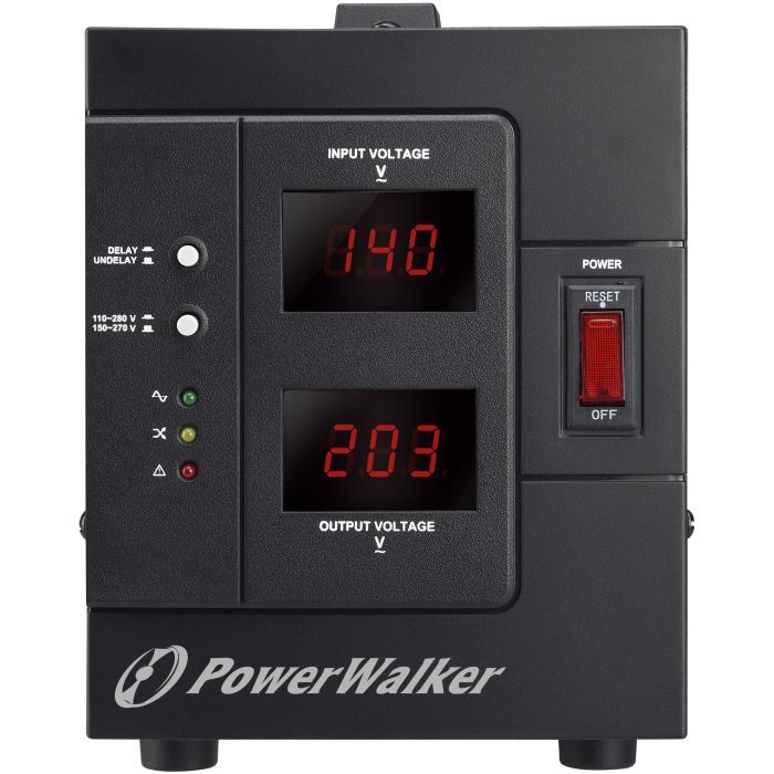 Стабілізатор PowerWalker AVR 1500 (10120305) зображення 2