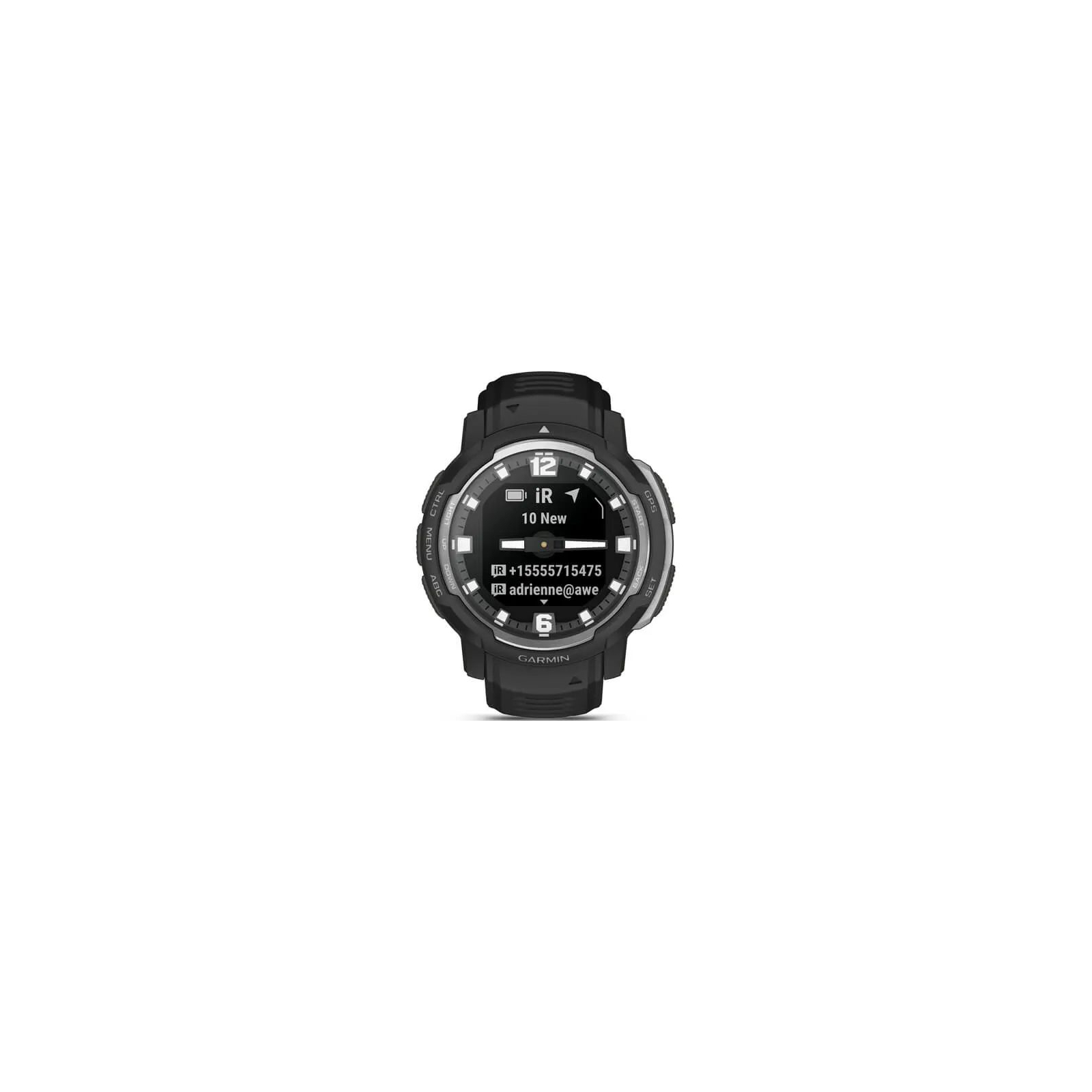 Смарт-годинник Garmin Instinct Crossover, Black, GPS (010-02730-03) зображення 10