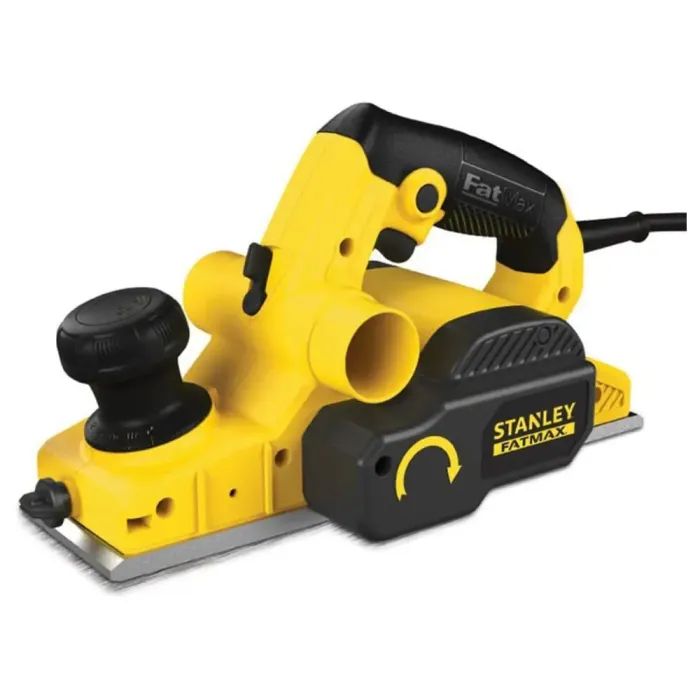 Электрорубанок Stanley FatMax, 750 Вт, ширина 82 мм, вес 2.96 кг, кейс (FME630K)