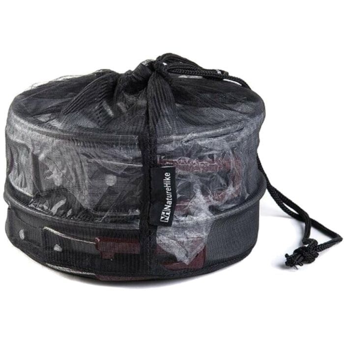 Набір туристичного посуду Naturehike NH15T203-G 3-4 NH Сarbon (6927595787205) зображення 3